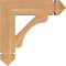 Ekena Millwork Legacy Arts & Crafts Smooth Bracket, Western Red Cedar, 3 1/2"W x 16"D x 16"H BKT04X16X16LEC03SWR - alternate 2